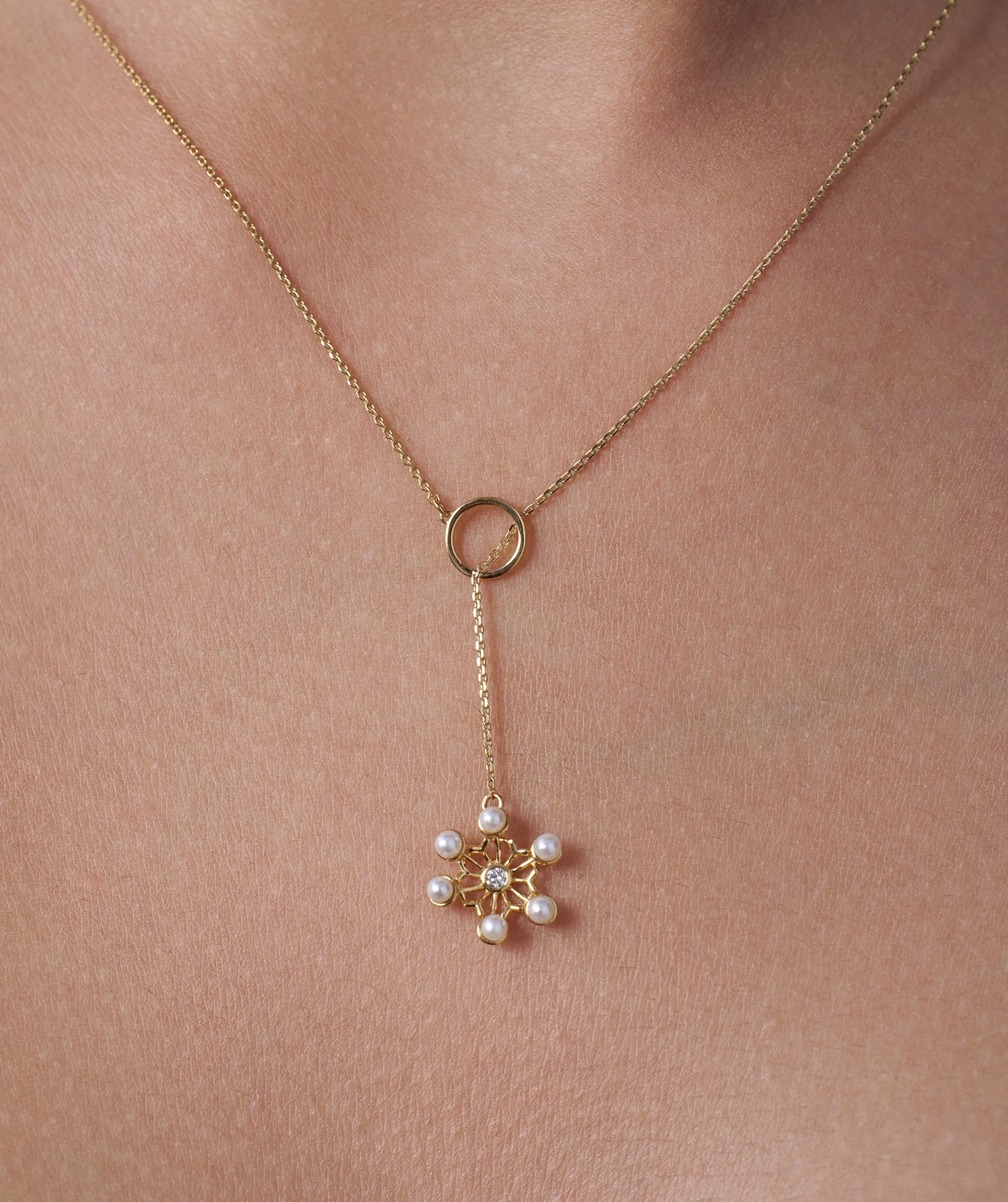Celestial Glow Diamond Necklace
