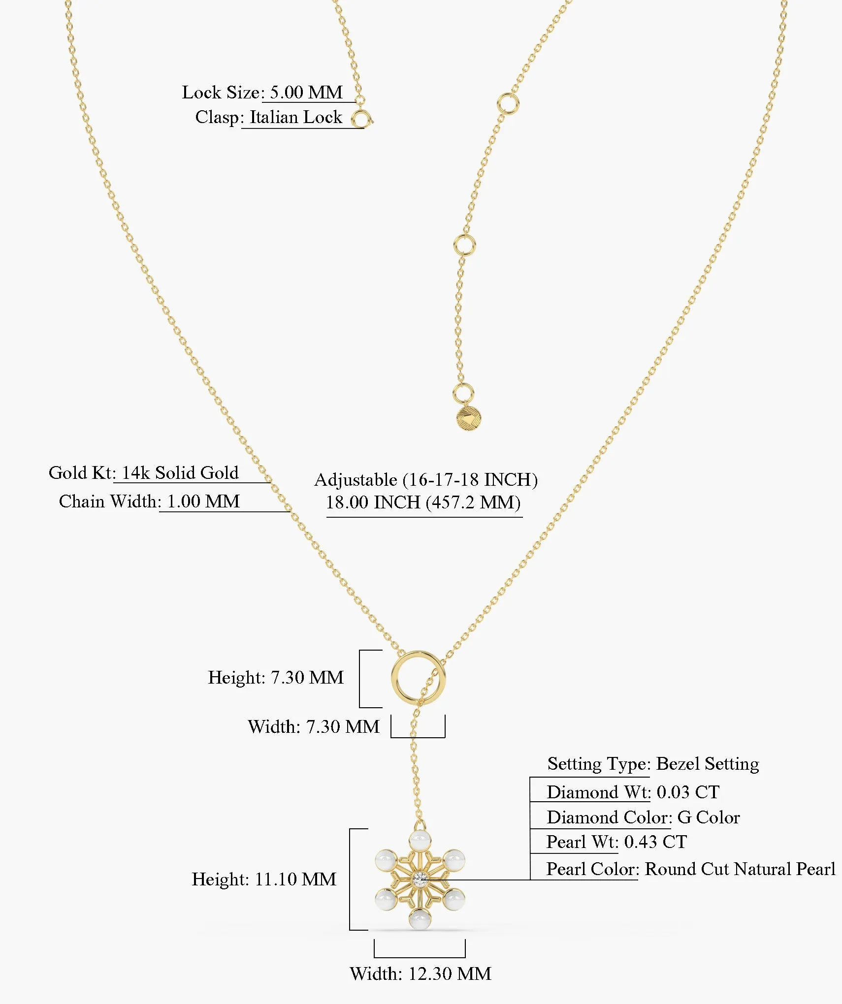 Celestial Glow Diamond Necklace