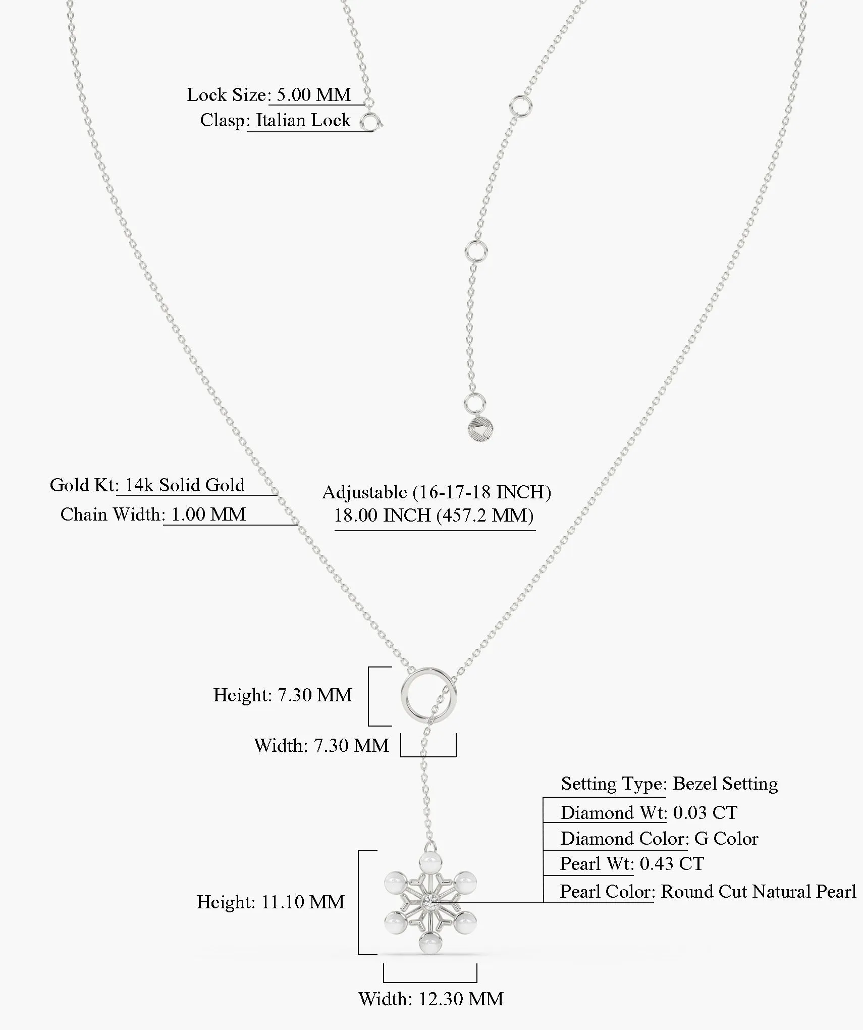 Celestial Glow Diamond Necklace