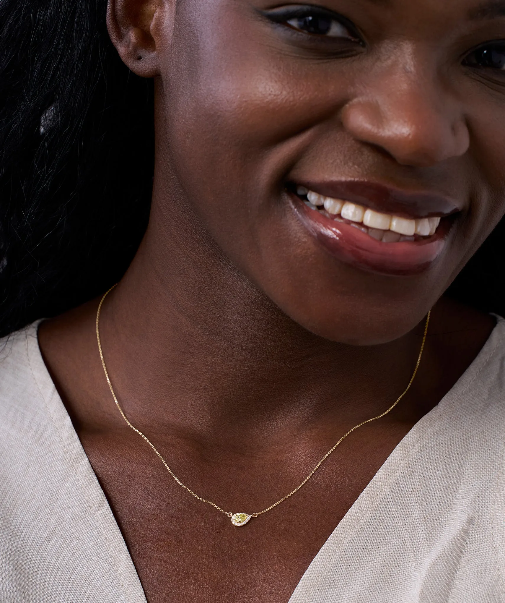 Celestial Shine Drop Pendant