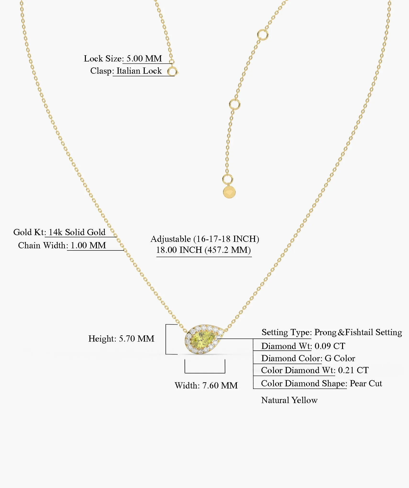 Celestial Shine Drop Pendant