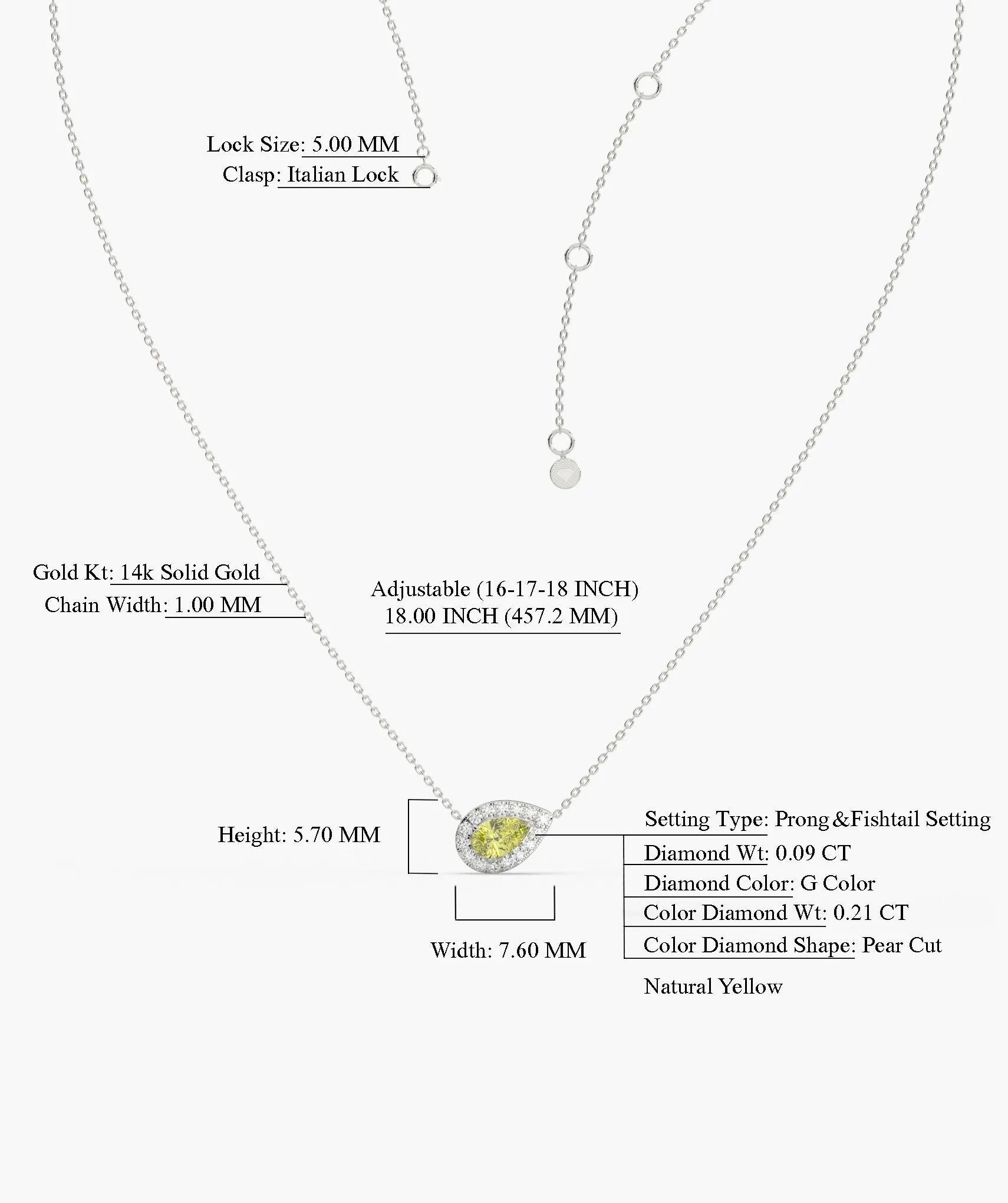 Celestial Shine Drop Pendant