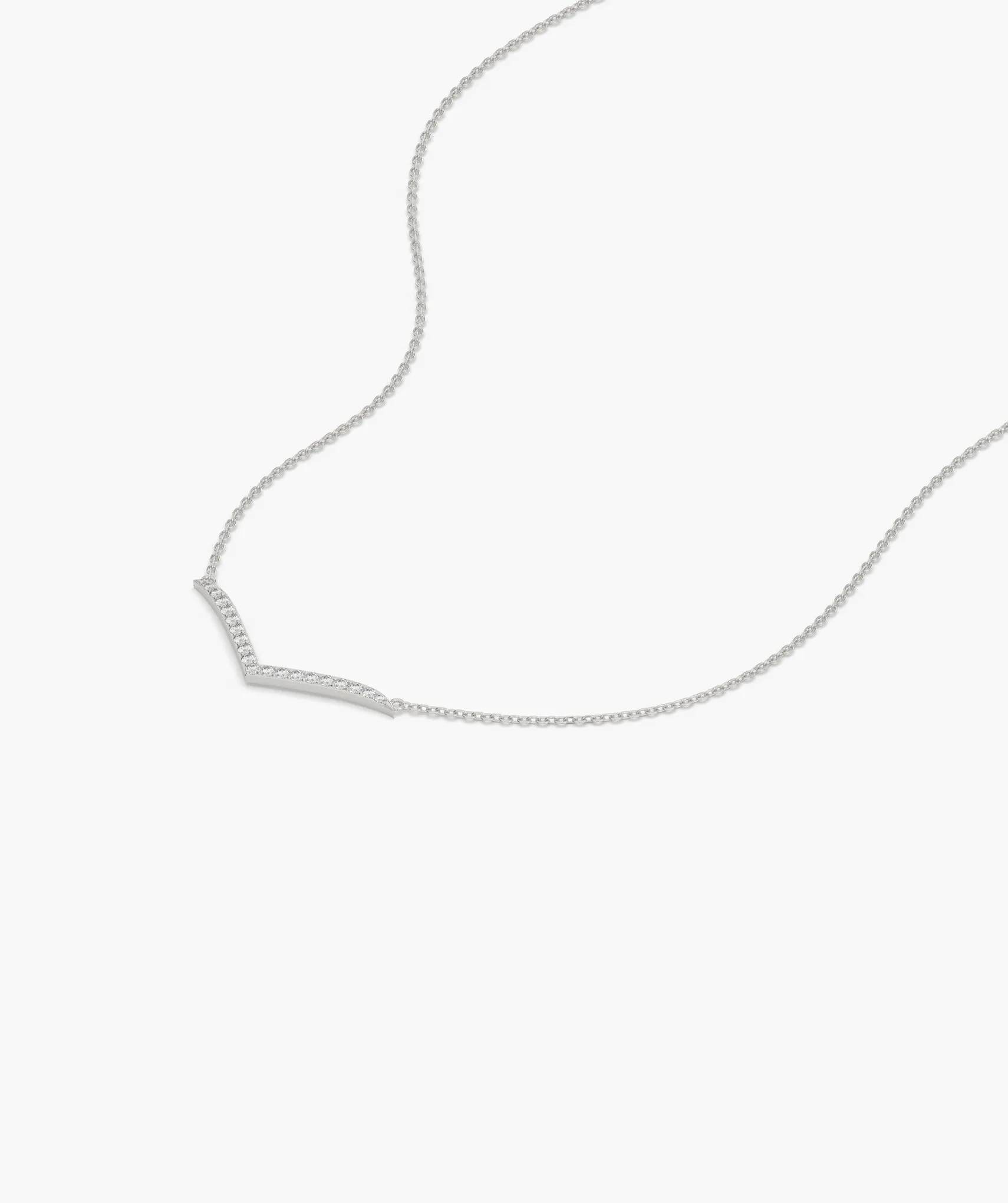 Chic Chevron Gold Necklace