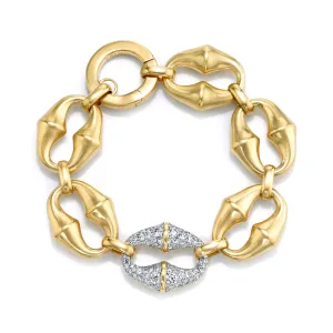 CHRONA PAVE LINK BRACELET