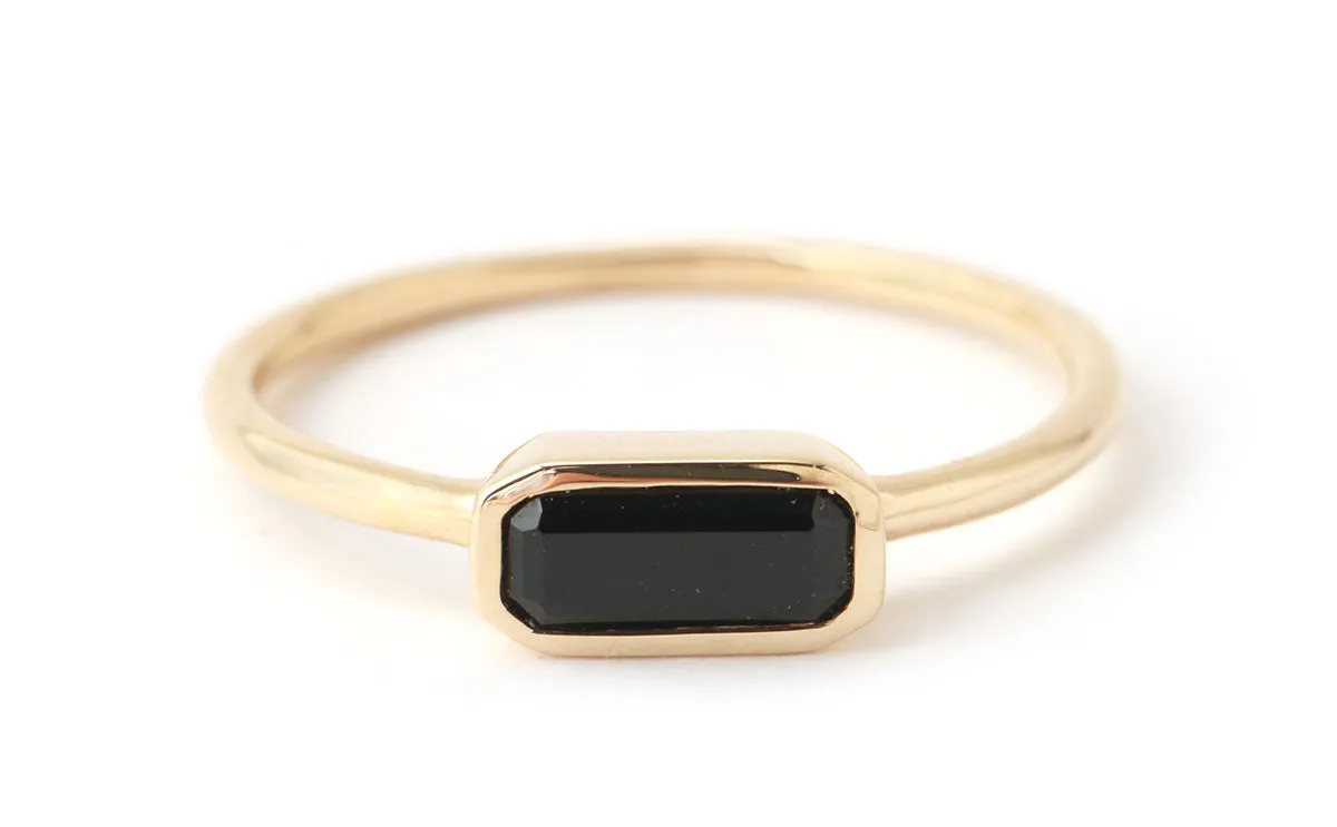 Cityscape Single Spinel Ring