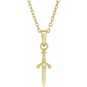 Dagger 16-18" Necklace or Pendant 87732