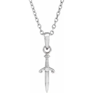 Dagger 16-18" Necklace or Pendant 87732