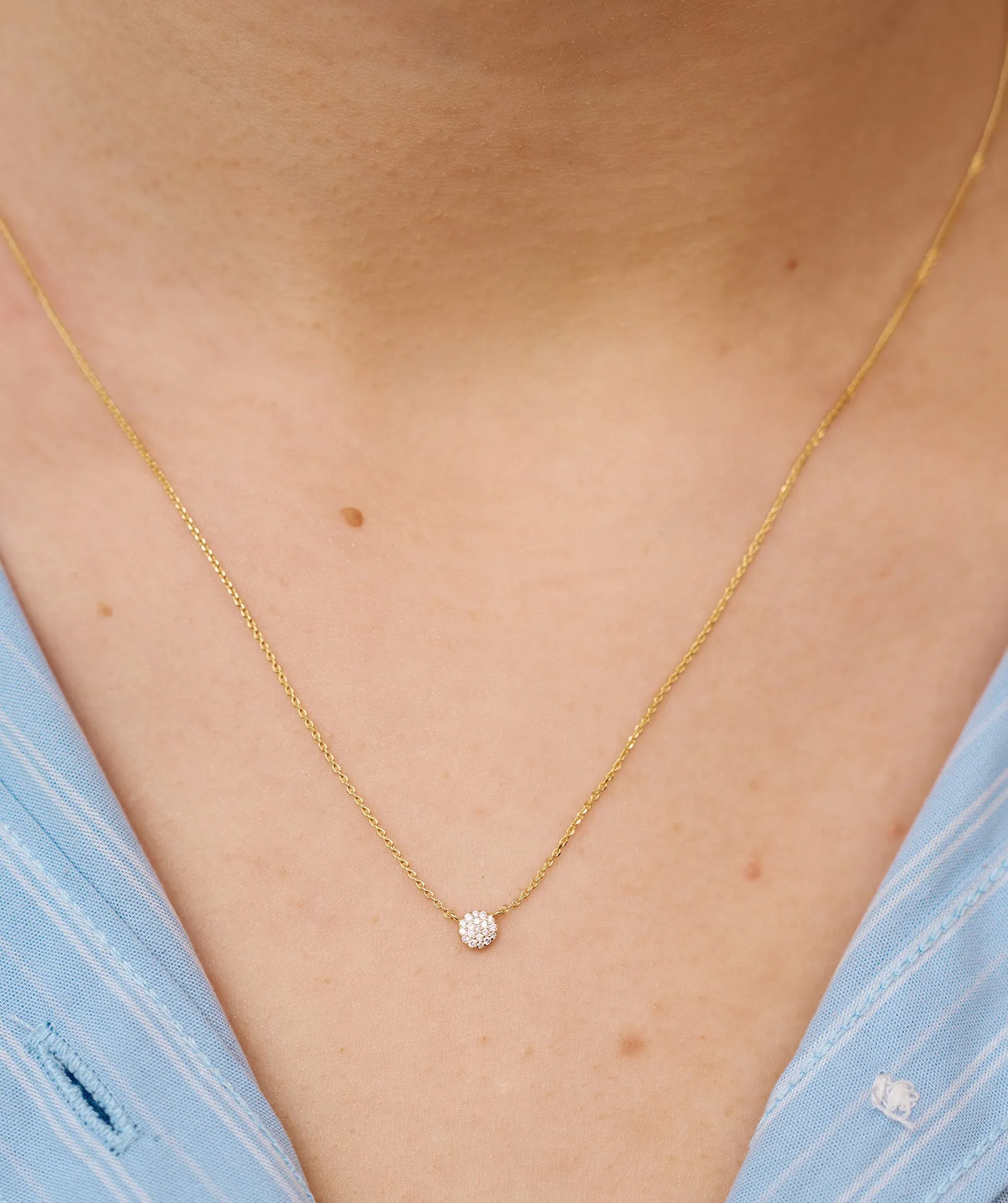 Dazzling 14K Gold & Diamond Necklace