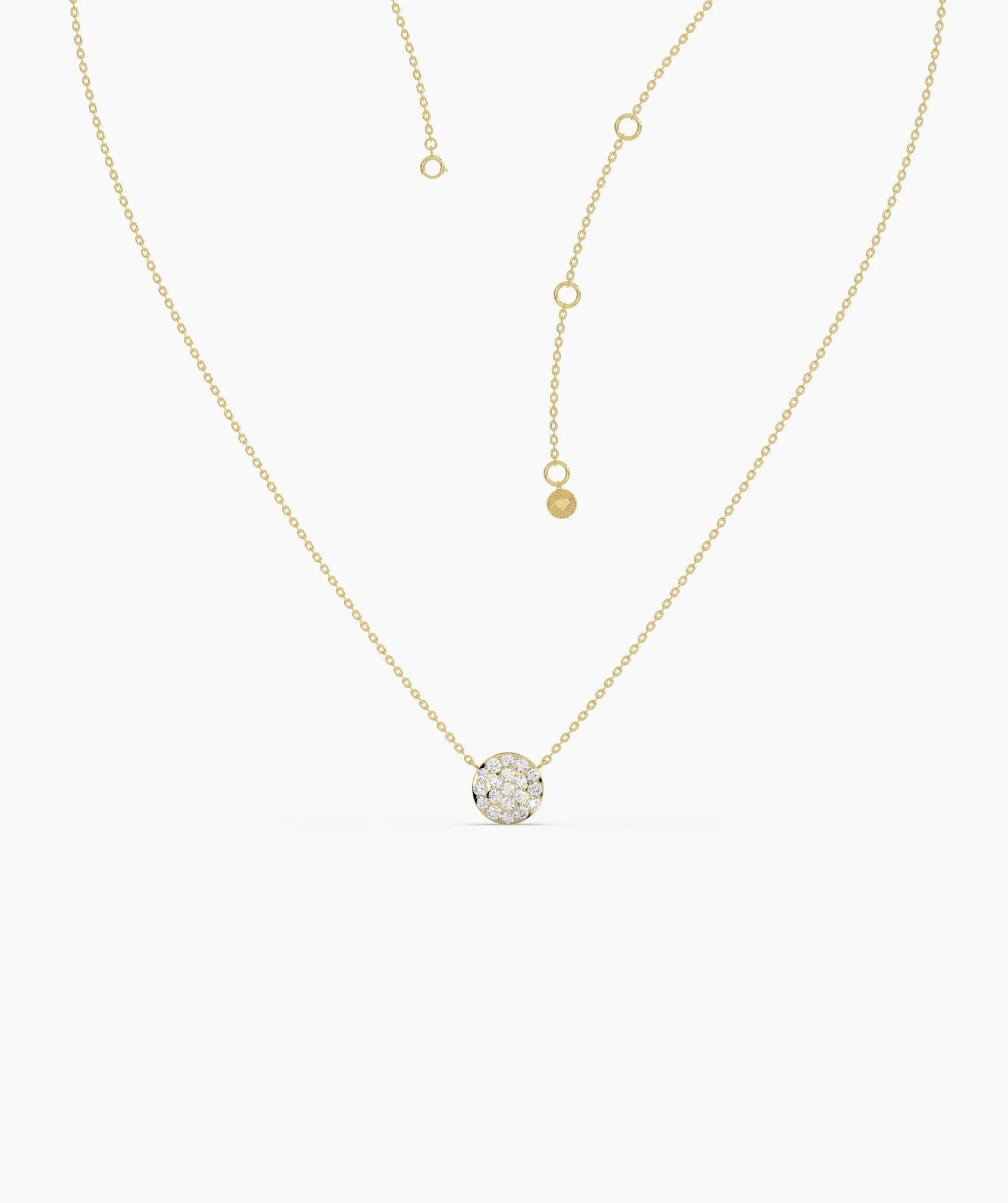 Dazzling 14K Gold & Diamond Necklace