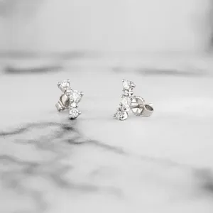 Diamond Climber Earrings
