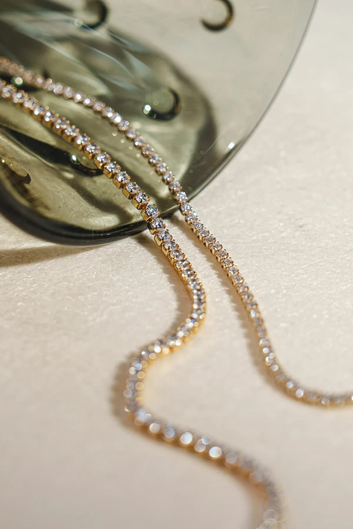 Diamond Glow Tennis Bracelet