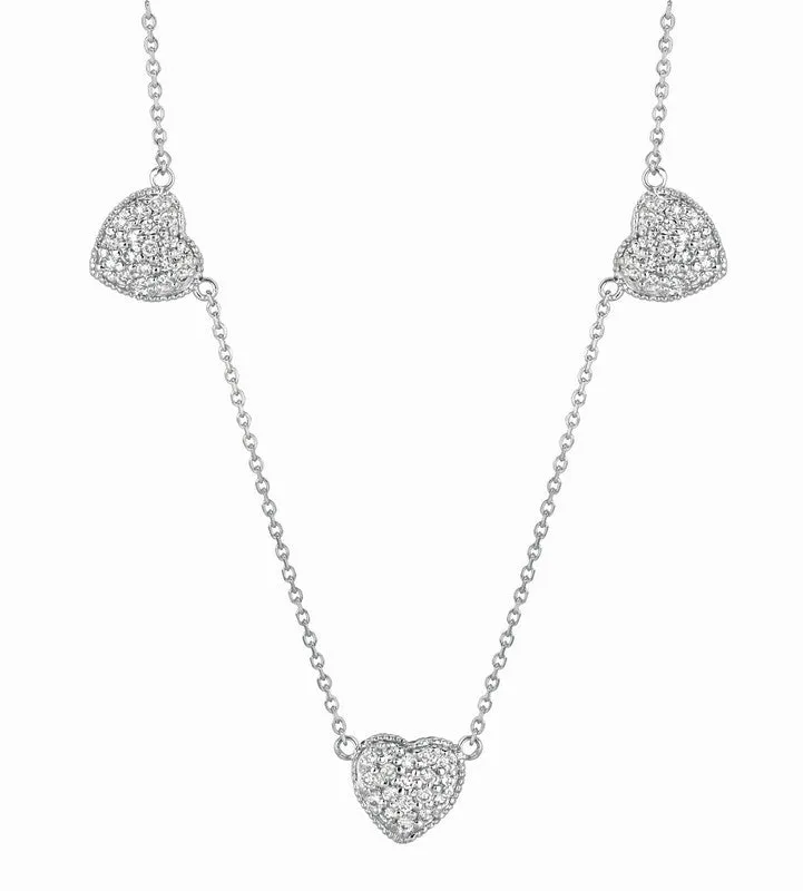 DIAMOND HEART NECKLACE 14K GOLD (0.65 CTW)