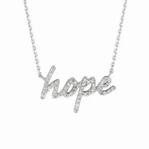 DIAMOND HOPE NECKLACE 14K GOLD (0.26 CTW)