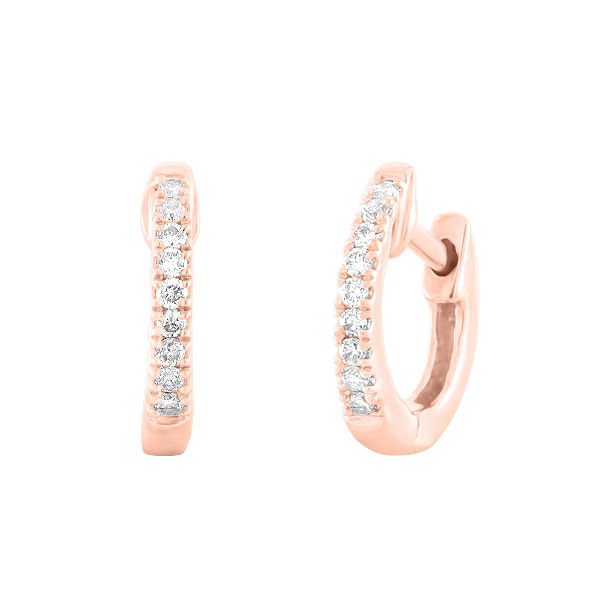 Diamond Huggie Miniature 8mm