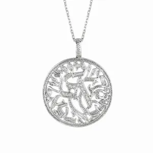 DIAMOND NECKLACE 14K GOLD (0.12 CTW)