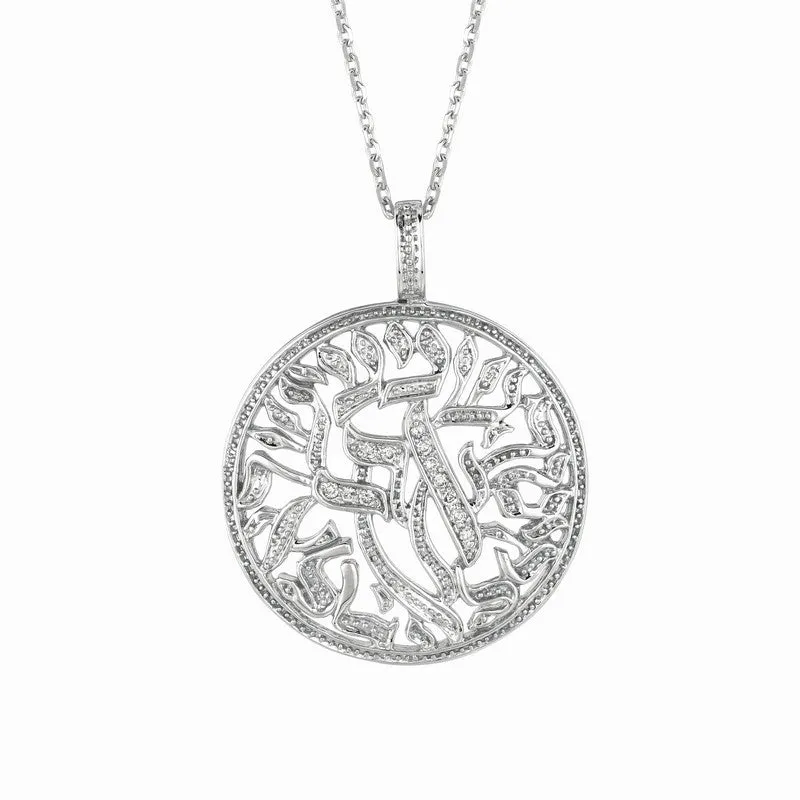 DIAMOND NECKLACE 14K GOLD (0.12 CTW)