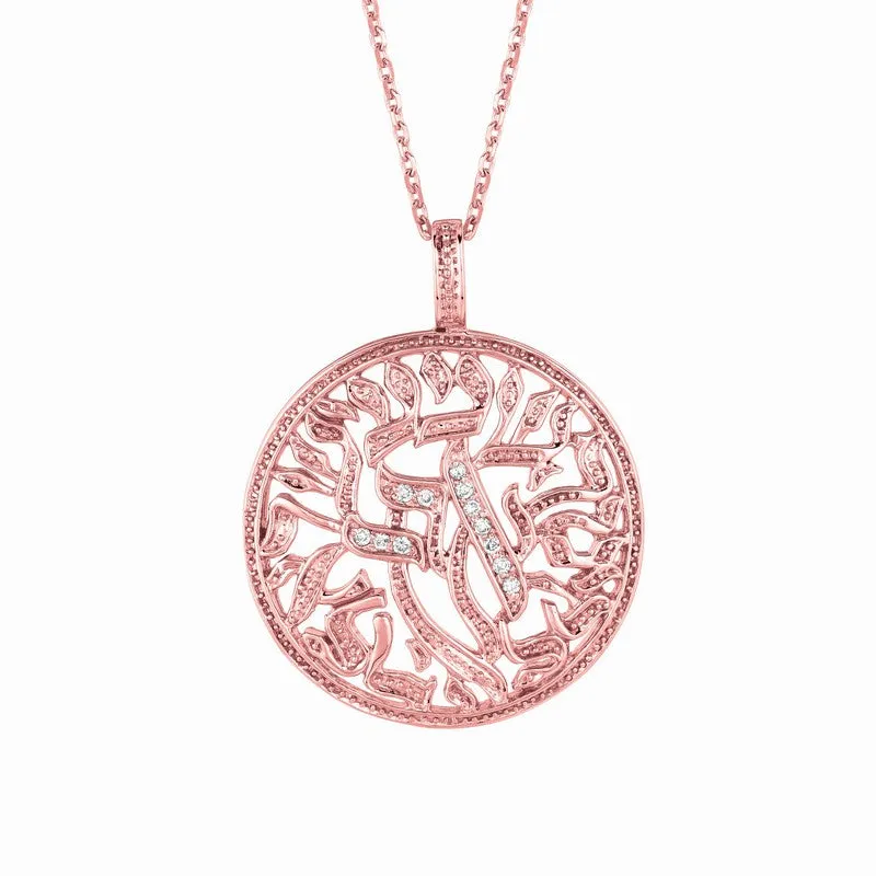DIAMOND NECKLACE 14K GOLD (0.12 CTW)