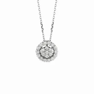 DIAMOND NECKLACE 14K GOLD (0.33 CTW) N5381.33WD