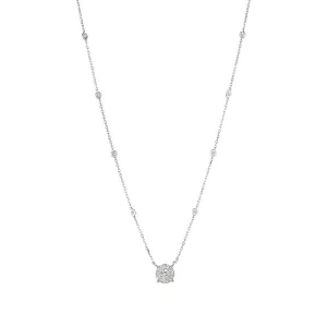 DIAMOND NECKLACE 14K GOLD (1 CTW) 4