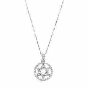 DIAMOND STAR NECKLACE 14K GOLD (0.53 CTW)