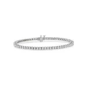 Diamond Tennis 18K White Gold 4.81Ct Bracelet