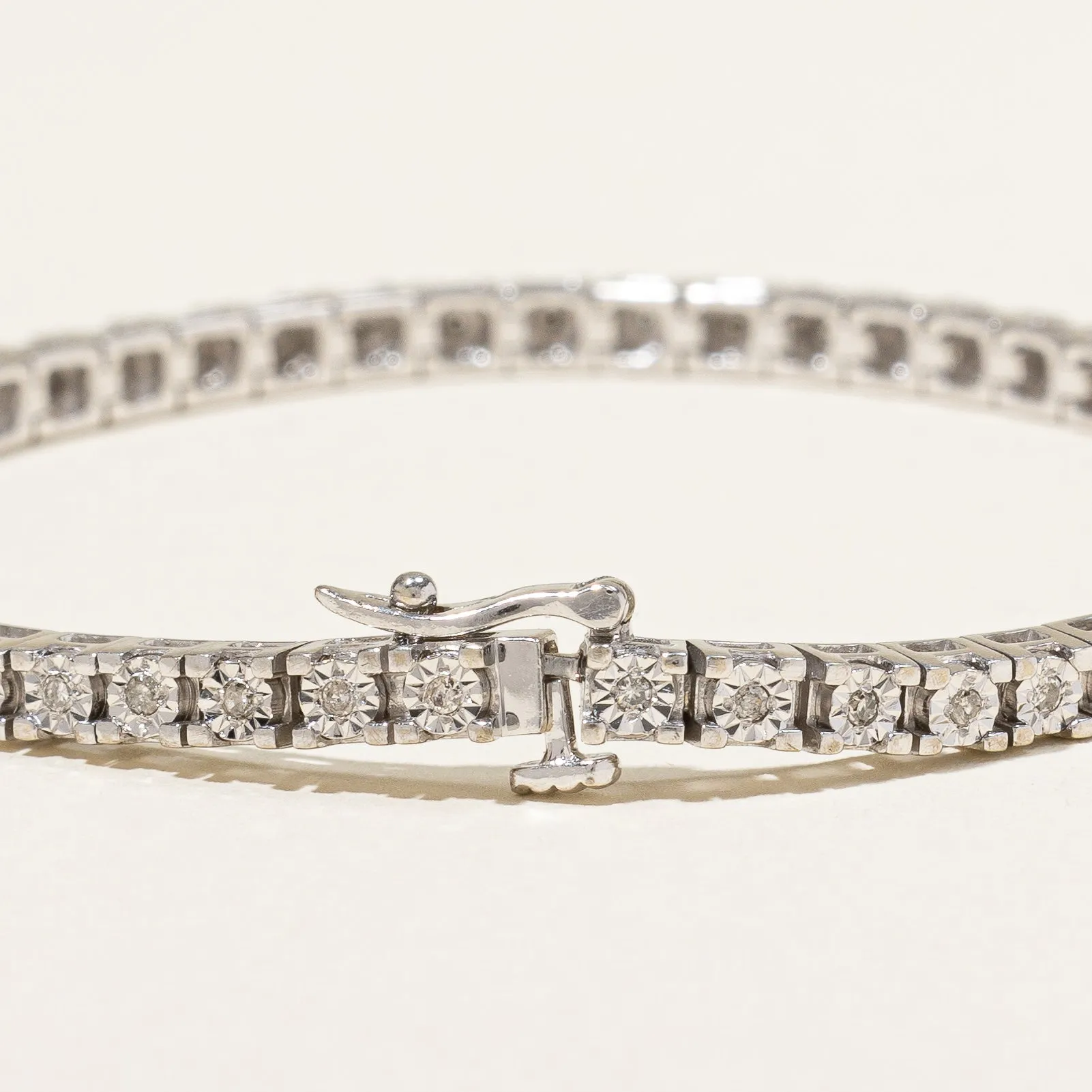 Diamond Tennis Bracelet | 0.25ctw | 7" |