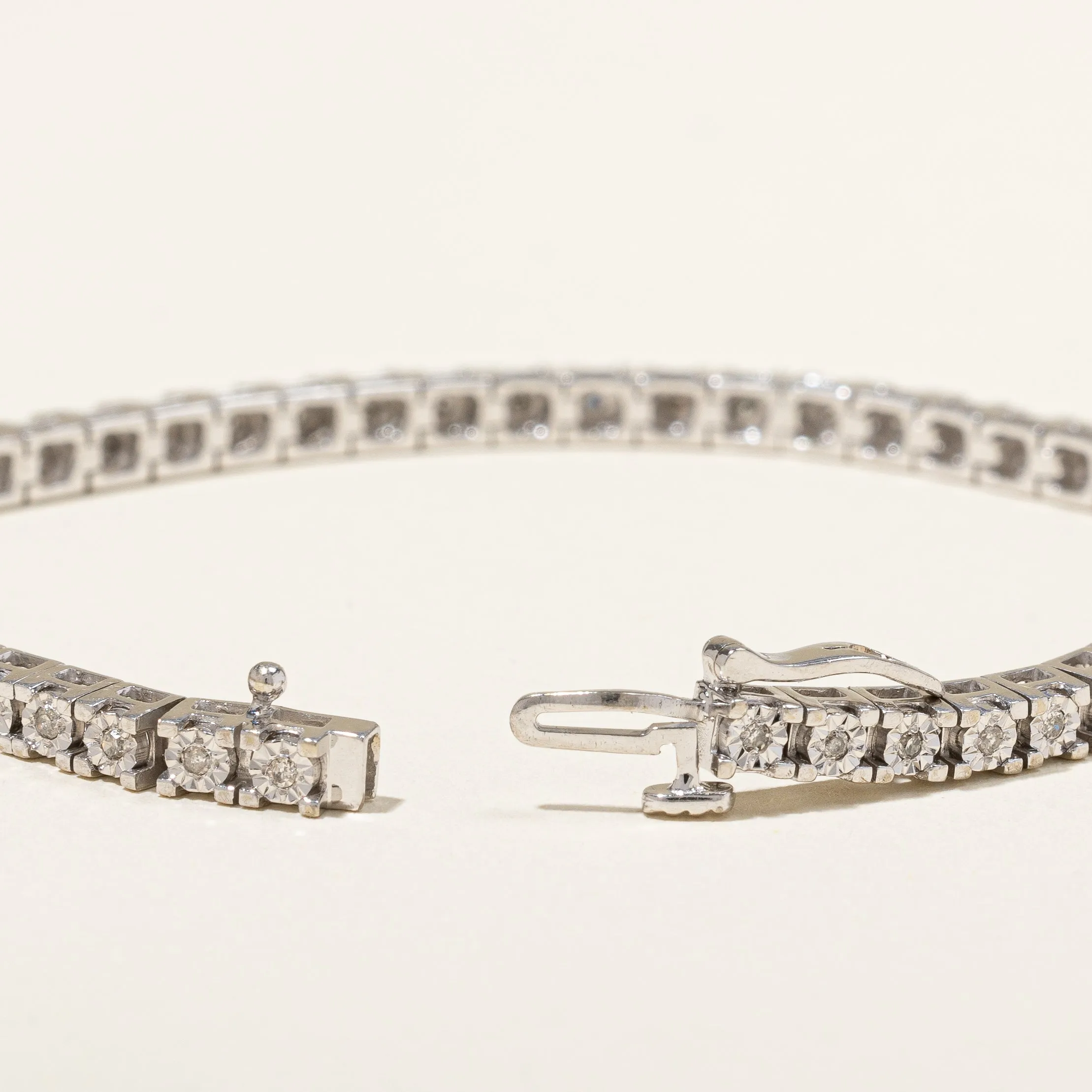 Diamond Tennis Bracelet | 0.25ctw | 7" |