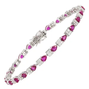 Diamond Tennis  BRACELET 18K White Gold