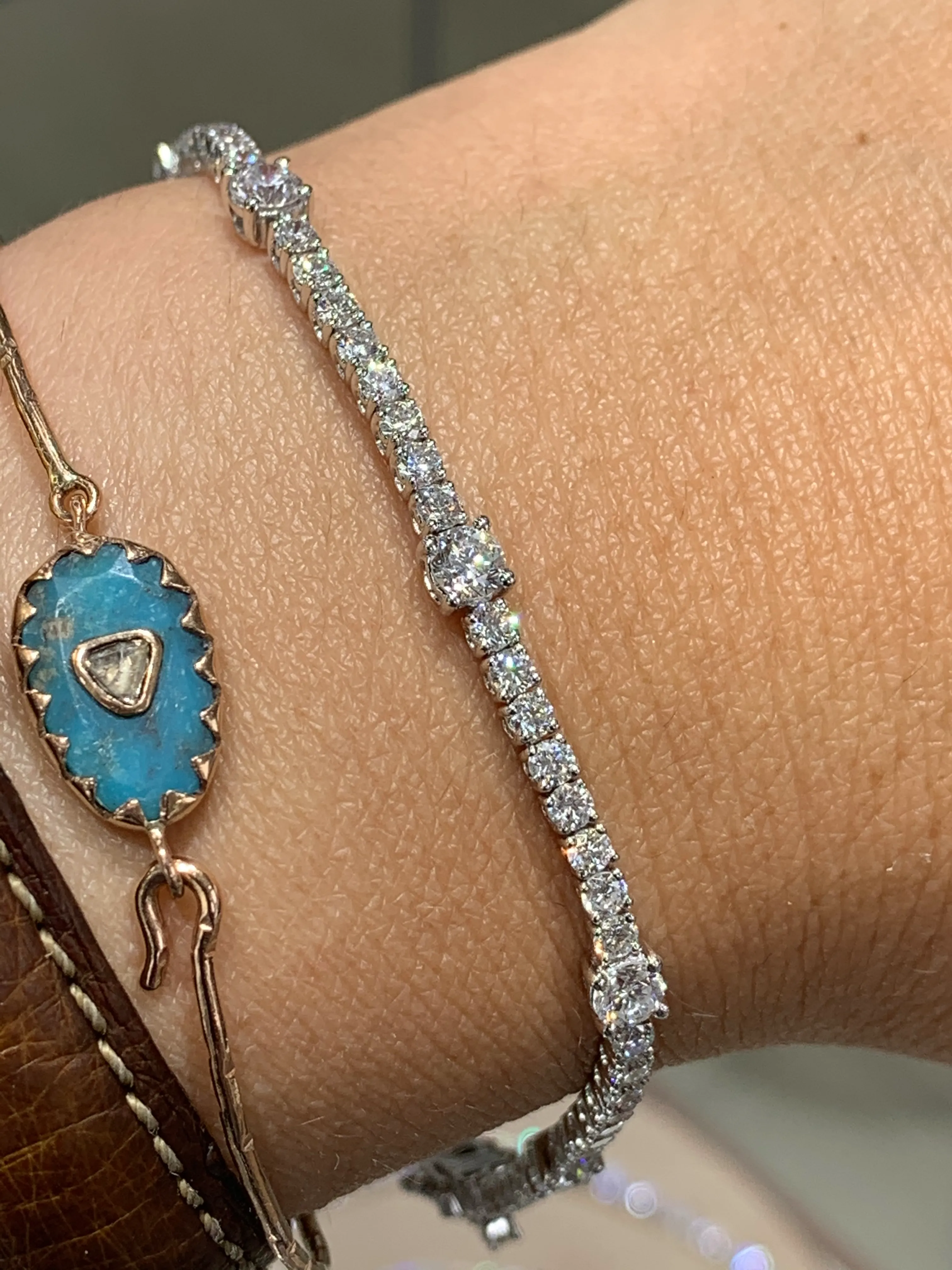 Diamond Tennis Bracelet 4.15ct t.w.