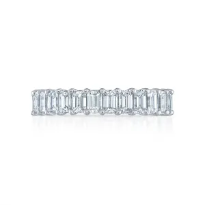 Emerald Cut Eternity Band - 2.5ct