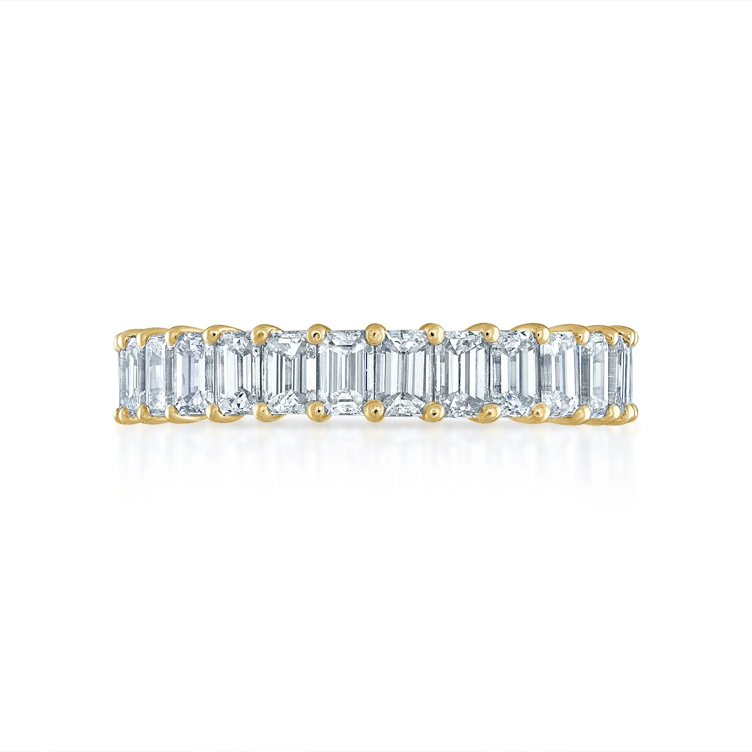 Emerald Cut Eternity Band - 2.5ct