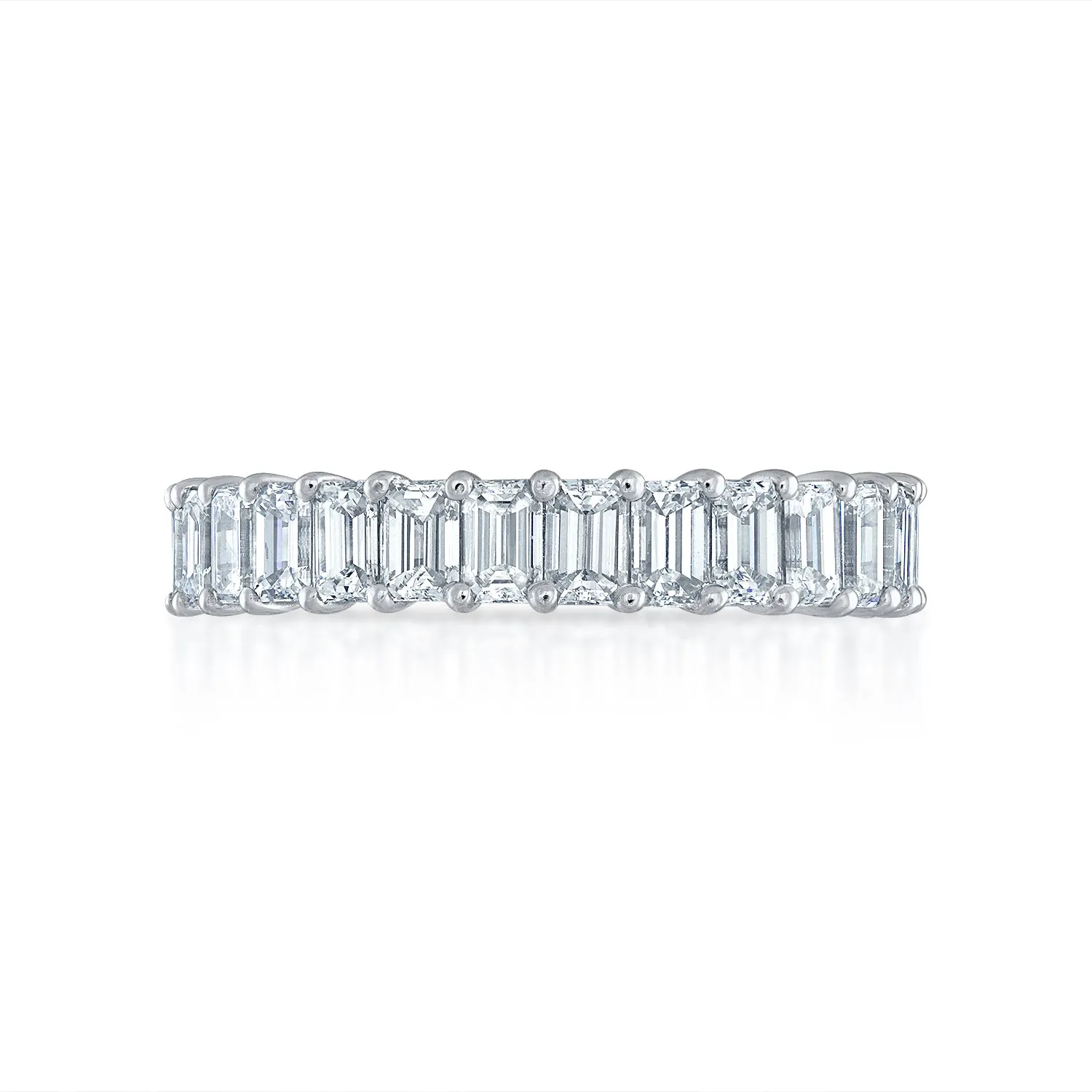Emerald Cut Eternity Band - 2.5ct