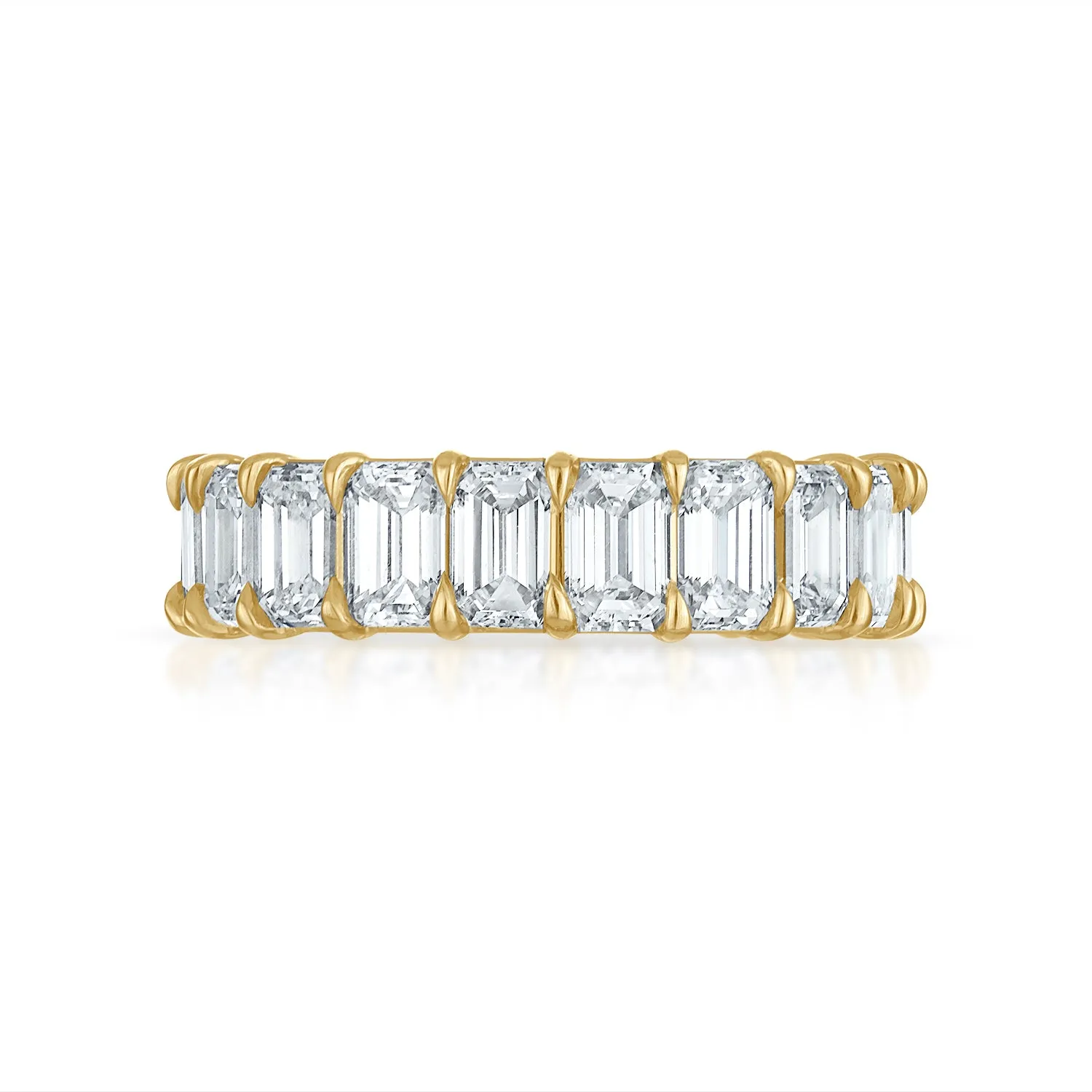 Emerald Cut Eternity Band - 7ct