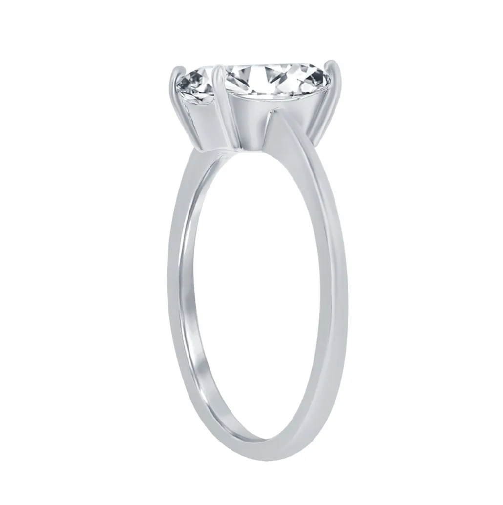 Emerald-Cut Solitaire Ring