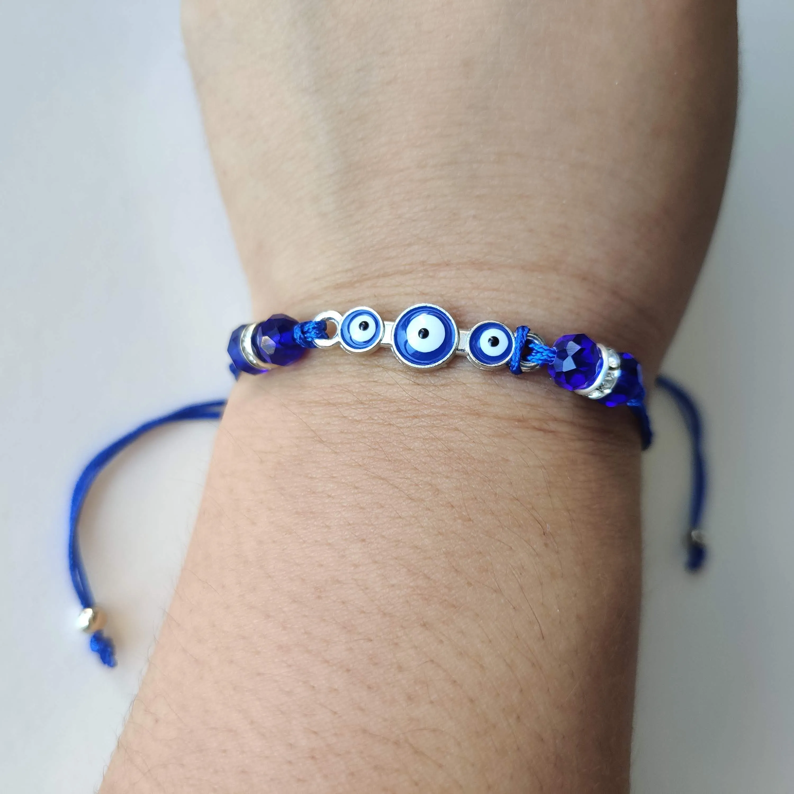 Evil Eye Protection Bracelet - Blue