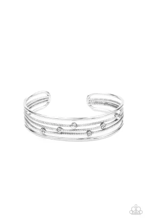 Extra Expressive Silver Paparazzi Bracelet