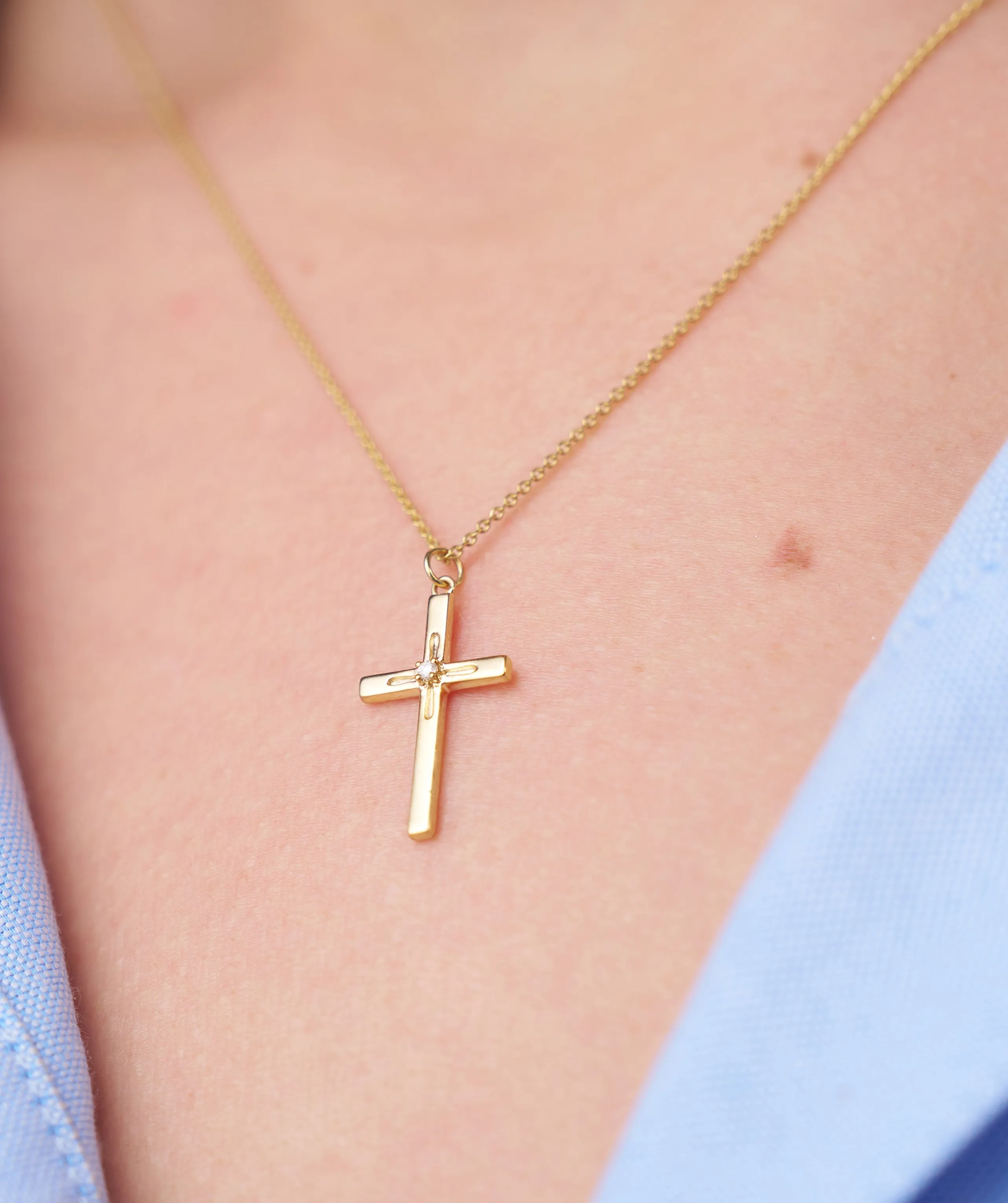 Faith-Inspired Cross Necklace