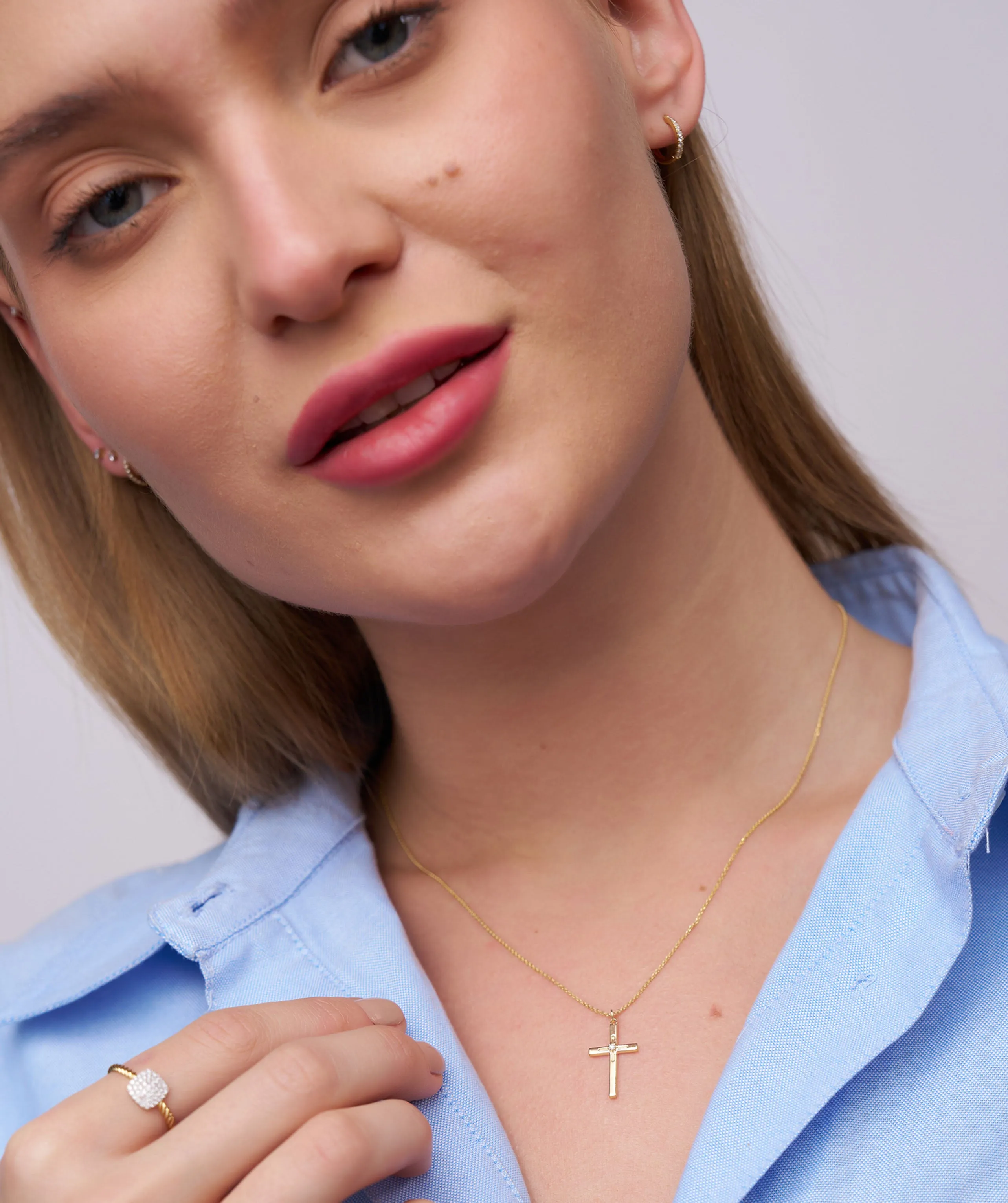 Faith-Inspired Cross Necklace