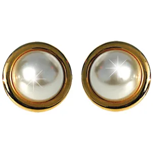 Faux Pearl Earrings