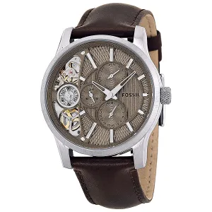 Fossil Multi-function Twist Taupe Cut Away Dial Men's Watch ME1098