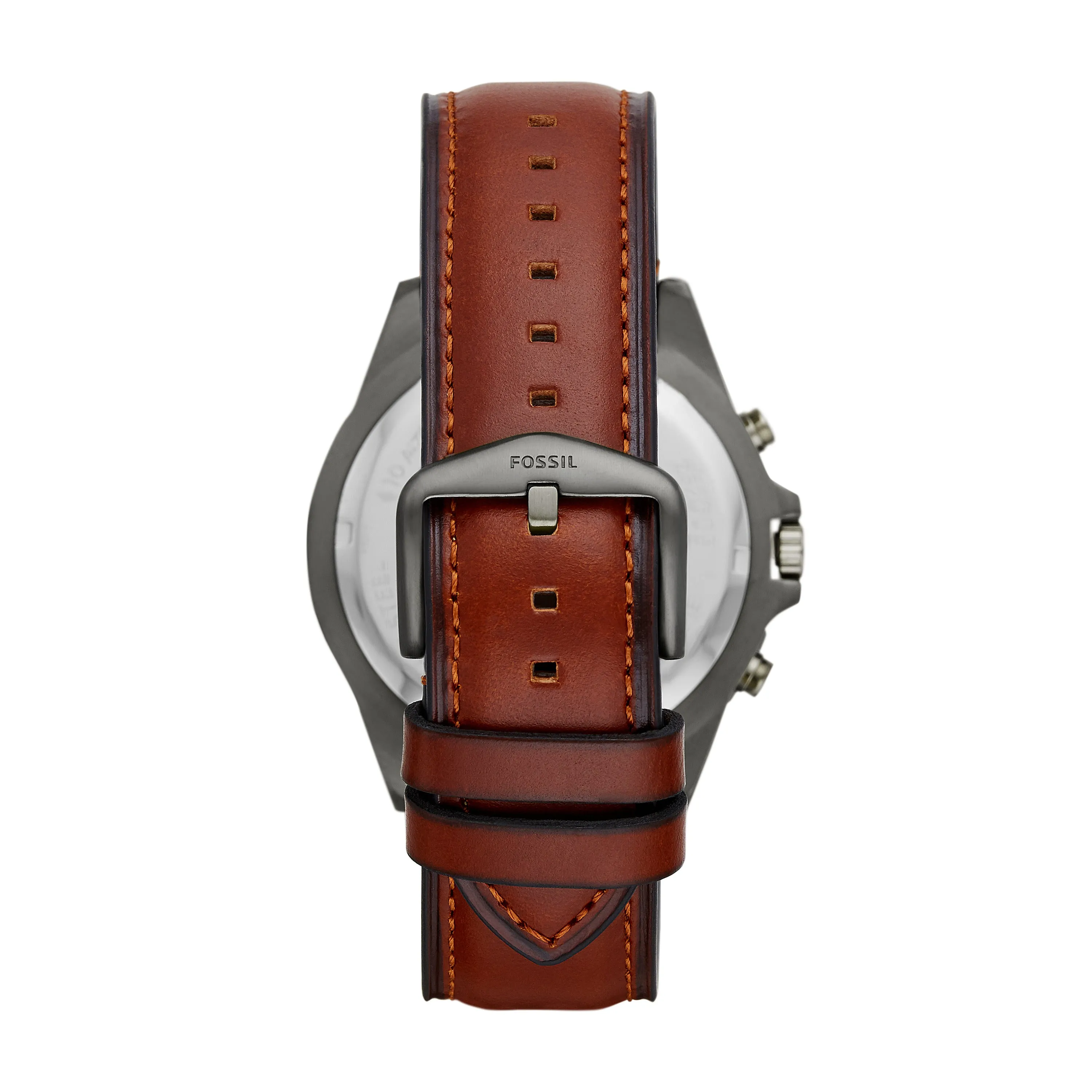 Garrett Chronograph Brown Leather Watch