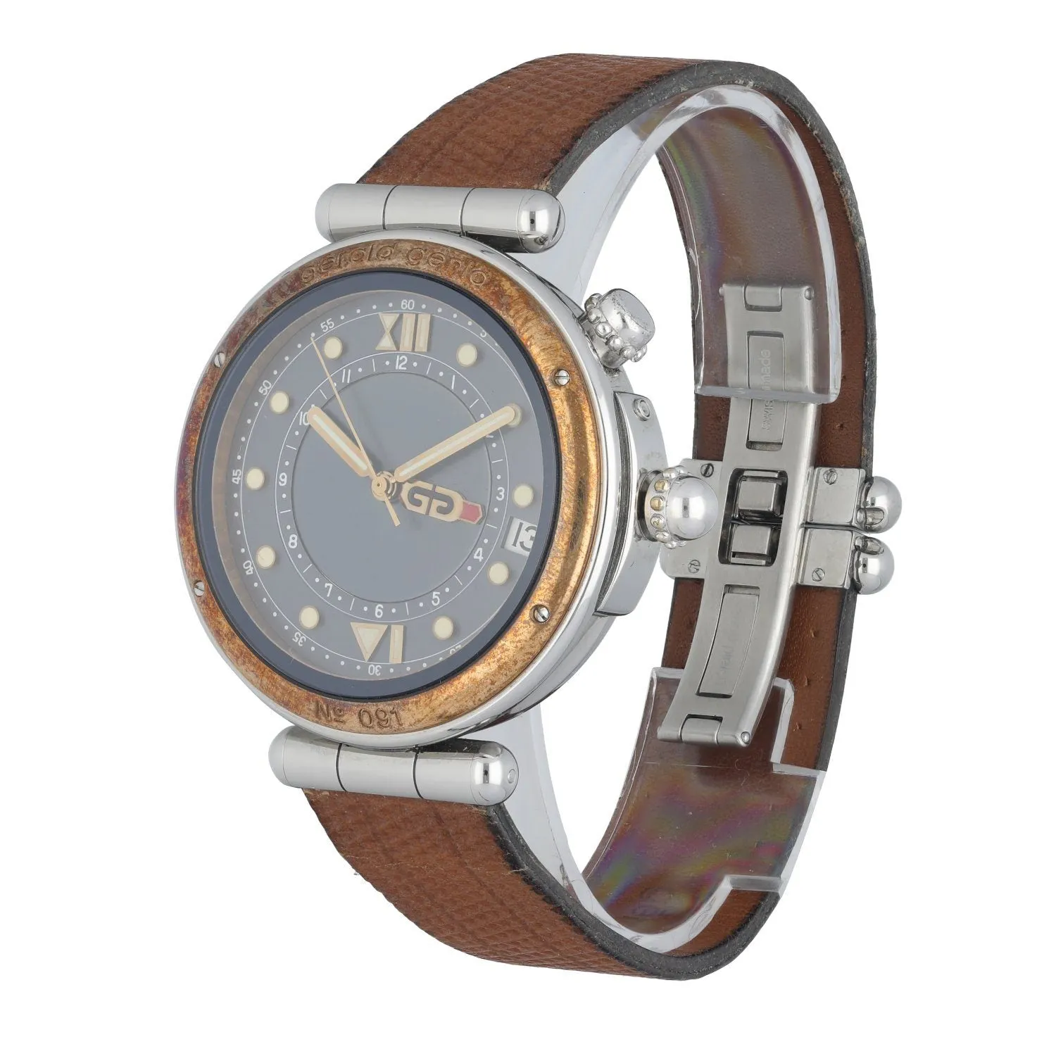 Gerald Genta Bartolomeo G3268.G STAINLESS STEEL AUTOMATIC  Men's watch