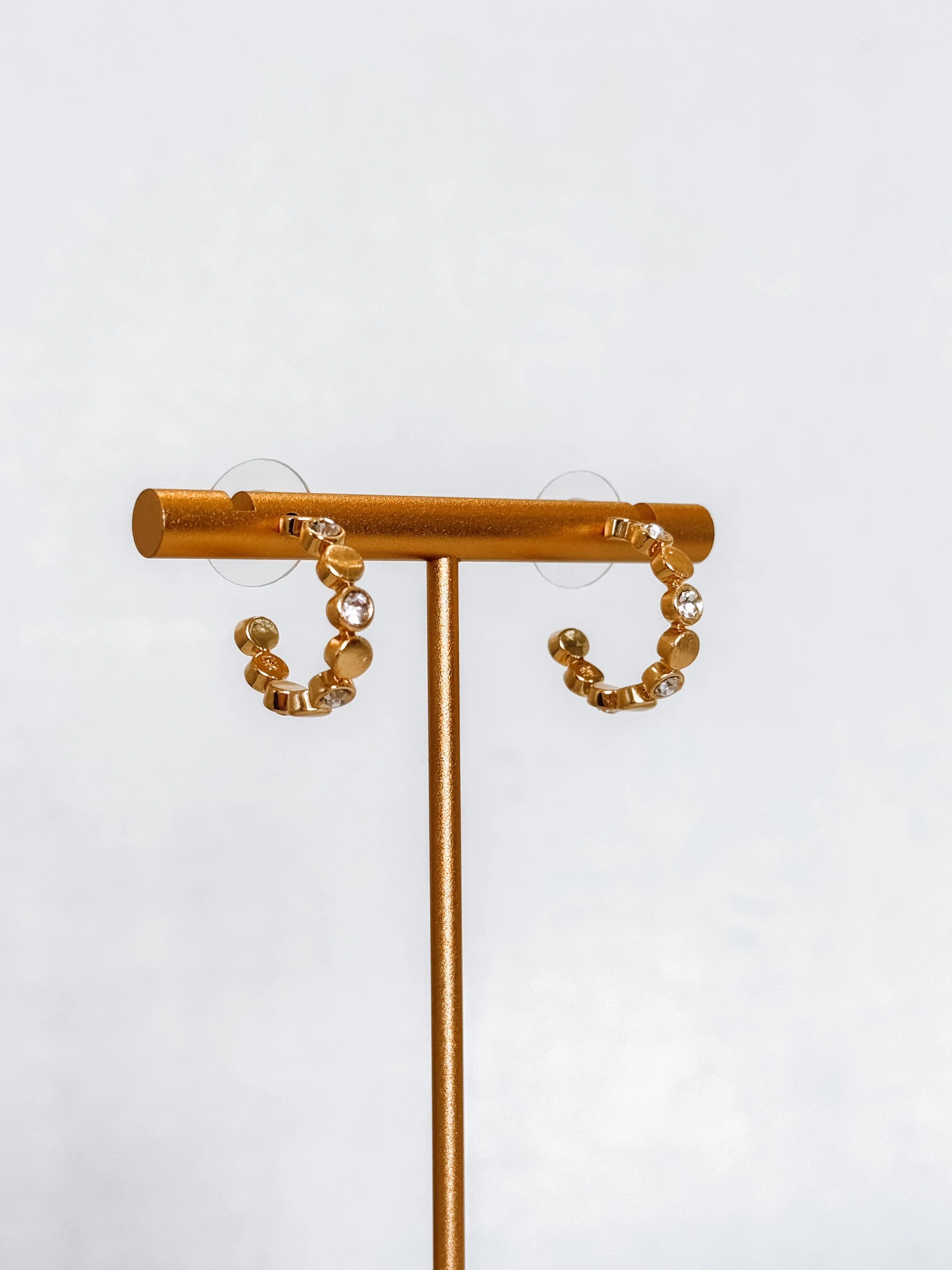 Gianna Gold Small Earrings