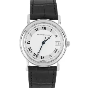 Girard Perregaux Classique Stainless Steel White Roman Numeral 34mm 4770 Watch