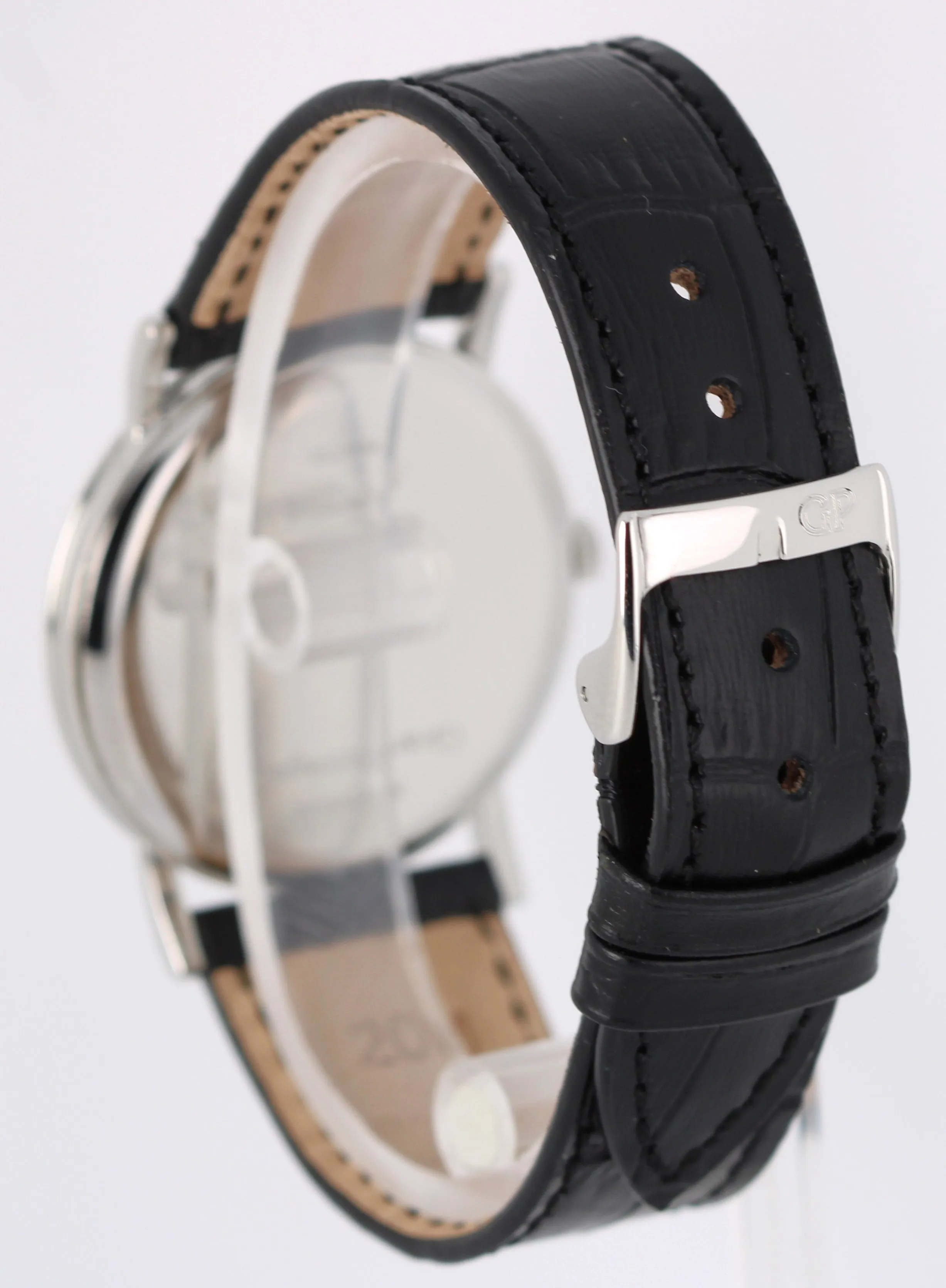 Girard Perregaux Classique Stainless Steel White Roman Numeral 34mm 4770 Watch