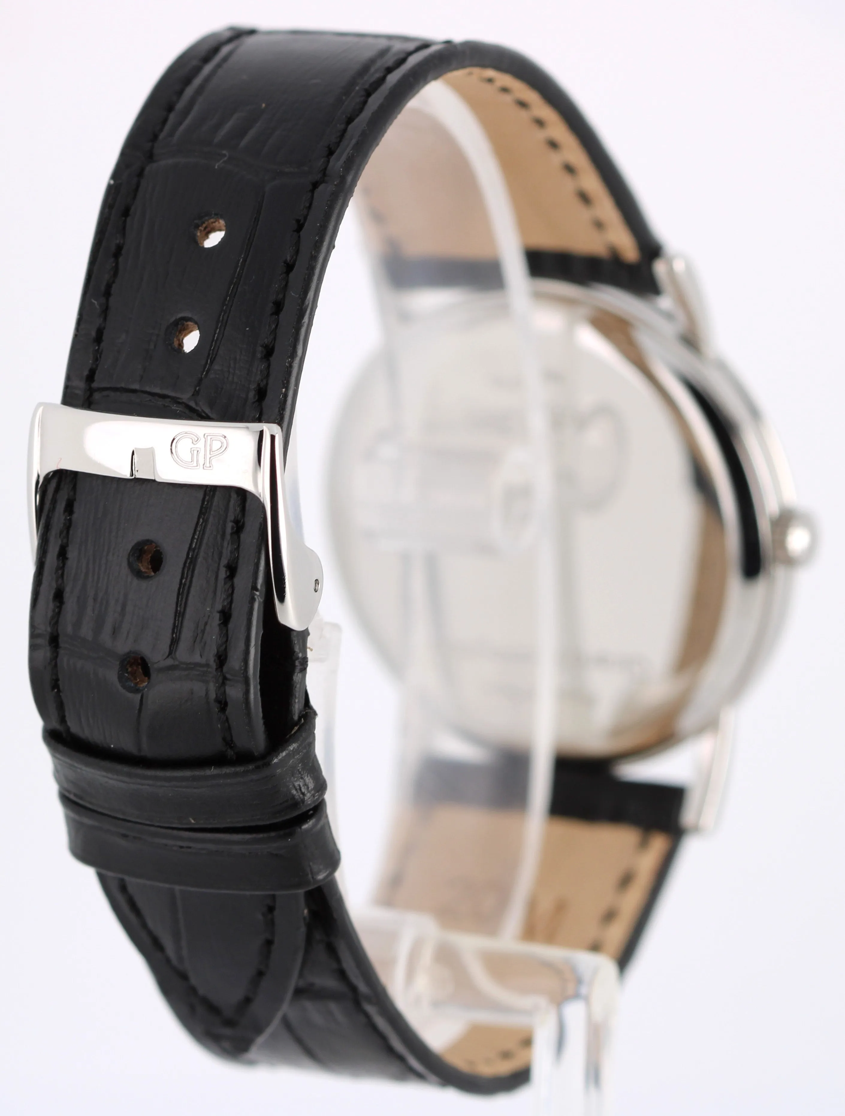 Girard Perregaux Classique Stainless Steel White Roman Numeral 34mm 4770 Watch