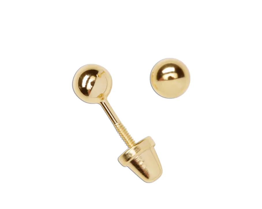 Gold Stud Earrings