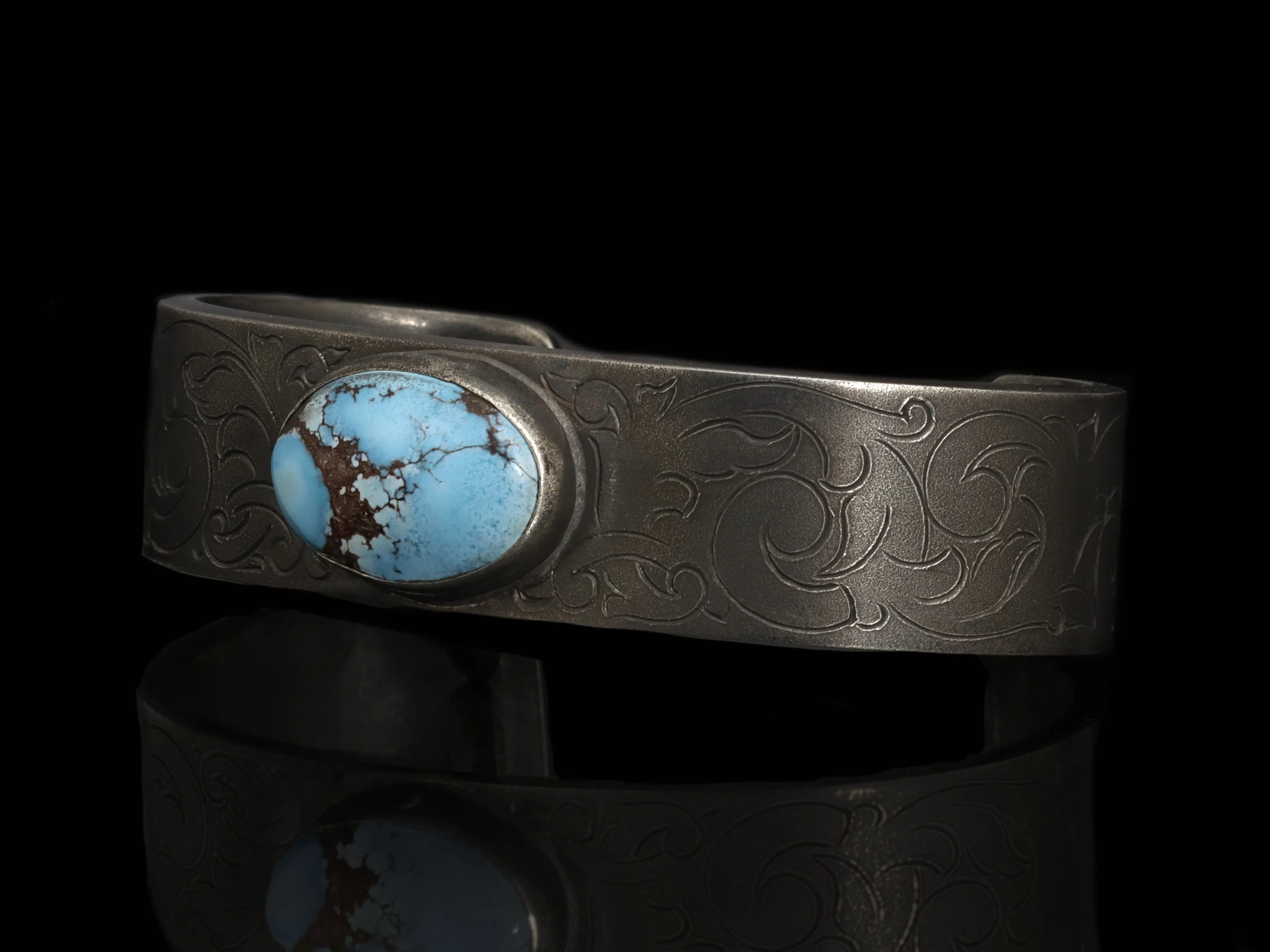 Golden Hills Turquoise Cuff