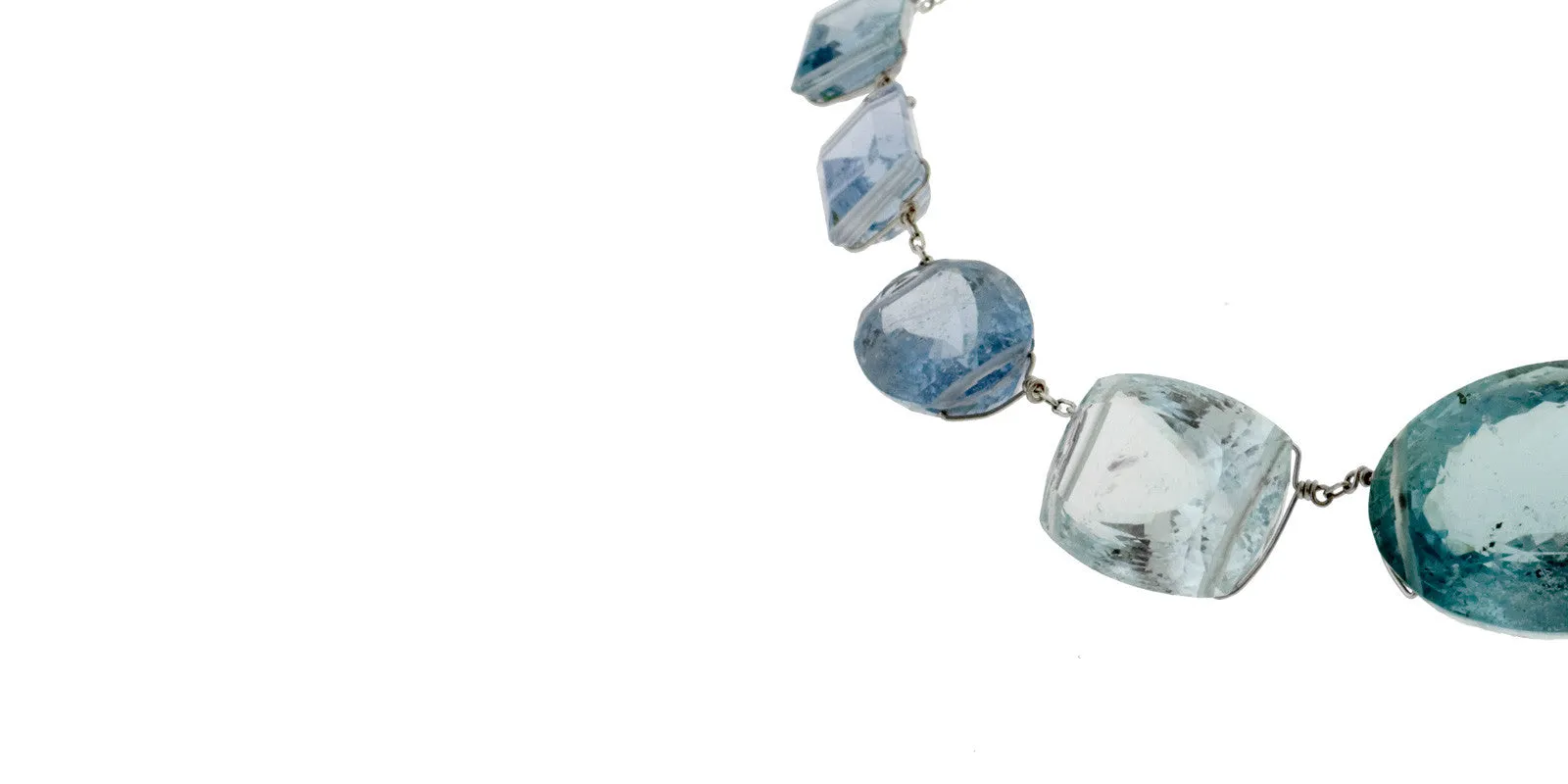 GRACE XI aquamarine necklace