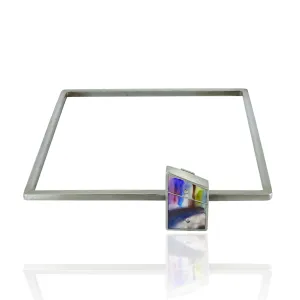 Hand-Painted Sterling Silver 41st and 7th Bangle